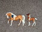 Breyer Vintage Club Mini Misty and Stormy Pinto Mare Foal Chincoteague 500 Sets