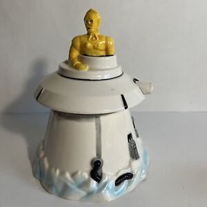 Rare Vintage C-3PO “Star Wars”  Ceramic Music Box
