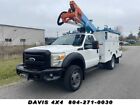 2011 Ford F-550 Superduty 4x4 Altech AT37G Utility Bucket Truck