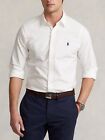 Polo Ralph Lauren Men's Button Down Oxford Shirt White Slim Fit 710736557002 NEW