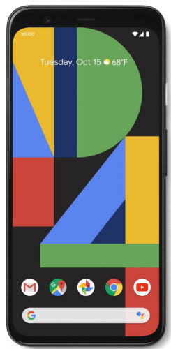 Google Pixel 4, Fully Unlocked | Black, 64 GB, 5.7 in Screen | Grade B- | G020I