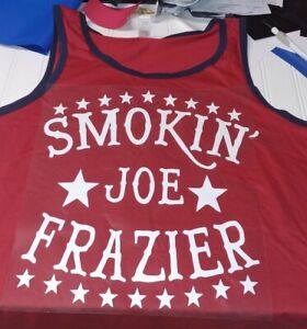 new smokin smoking joe frazier philadelphia boxing tank top stars shirt t gym