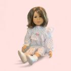 Vntg My Twinn Doll 1996 Posable Brown Hair  Blue Eyes 23 In Clothes Accessories