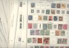 INDIA & STATES, Stamp Collection hinged on Minkus pages