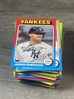2024 TOPPS HERITAGE- 100 CARD LOT - PARALLELS , ROOKIES, INSERTS & SP’S INCLUDED