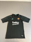 Barcelona 2018-2019 Messi Home Shirt Nike Jersey Kids Youth Small Boys Gray MLS