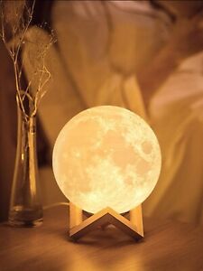 Levitating Moon Lamp 3D Galaxy Planet Lamp Floating Bedside Lamp for Kids