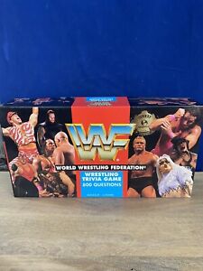 WWF Wrestling Trivia Game 1997 Complete with Rocky & Stone Cold cards Never Used