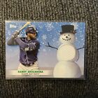 New Listing2021 Topps Holiday Randy Arozarena Jersey Relic Patch Tampa Bay Rays Player Worn