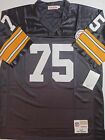 Pittsburgh Stealers 75 Mean Joe Greene Throwback Stitched Football Jersey Men 52