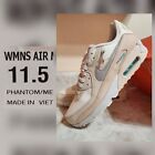Women's Size 11.5 Nike Air Max 90 Phantom Beige Pearl White DZ5194-001 🔥🔥🔥