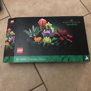 Empty Box LEGO Succulents Plant Decor  10309 BOX ONLY!