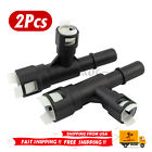 2 Pcs Heater Hose T Connector for Chevrolet Tahoe Cadillac Escalade GMC Sierra