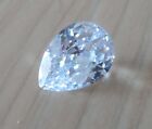 13X18 mm Natural White Sapphire 16.26 ct Pear Faceted Cut  VVS Loose Gemstones