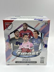 2023 Topps Finest MLS Soccer Hobby Box Factory Sealed - Possible Messi