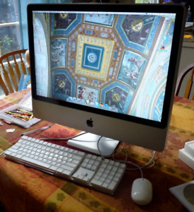Apple iMac 24 inch All-in-One Desktop Computer 2.8 GHz, 2 GB RAM MAC OS X