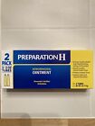 New ListingPreparation H Hemorrhoidal Ointment Relief Protect 2x 2Oz Tubes / Free Shipping