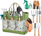 New Listing9-Piece Heavy Duty Gardening Hand Tools Set with Organizer Bag