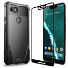 For Google Pixel 3 XL Case Shock Absorbing Protective Cover+Screen Protector