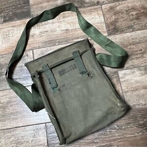 Vintage Army Crossbody Messenger Bag