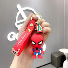 Spiderman Peter Parker Cartoon Kawaii Keychain Wallet Charm Keychain L5