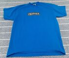 Friends Tv Show T Shirt Mens XL Blue Short Sleeve Cotton Vintage Promo NBC