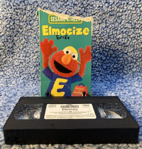 New ListingSesame Street: Elmocize VHS 1996 Kids Educational