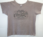 Crazy Shirts Hawaii Women Top Will Sell Husband for Chocolate Large Brown Funny