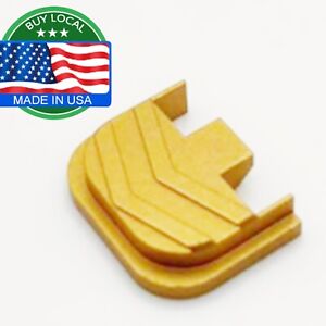 3D Cover Slide Plate for Glock Gen1-5 17 20 21 23 24 25 26 Aluminum Gold