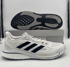 Adidas Supernova + M White Black Athletic Running Sneakers H04482 Mens Size