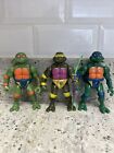 Vtg TMNT Lot Of 3, Mexican Toy, Bootleg &KO ~Don, Leo, and Mikey, MINT🔥🔥