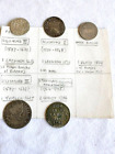 5 x Early Poland Sigismund Thaler & Groschen Russia Zloty Groszy Silver Coins