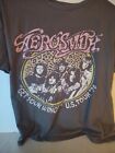 AEROSMITH Concert T-Shirt- Get Your Wings US Tour '74 *Medium*