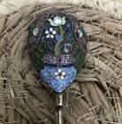 Antique Russian Silver Enamel Spoon Marked FR - ФР