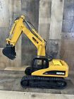 Huina RC Excavator for Adults Golden Yellow With Battery Not Tested
