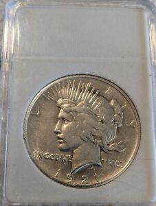 1921 Peace Dollar ~ High Relief ~ Key Date ~ Circulated ~