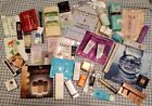 Lot Of 40+ Cosmetic, Skin & Makeup Samples W/Large Pink Quilted Tote + FREEBIES