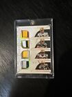 2022 National Treasures Rodgers/Nelson/Driver/Woodson Quad Patch #4/10 Packers