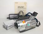 New ListingSony Handycam CCD-TR818 Hi-8 Analog Camcorder with Battery and Power Supply