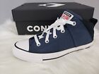 NEW Converse CTAS AXEL MID Youth Boys Size 6 Navy Blue Big Kid Red