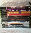 Original Xbox Games Bundle Lot Of 10 - Great Titles - Mixed Genres - Tested