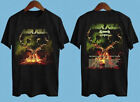 Tour Overkill Scorching Black T-Shirt 2023 2side Concert Tee Earth S-5XL
