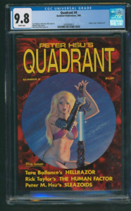 Quadrant #4 CGC 9.8 Peter Hsu Comic Quadrant Publications 1985