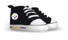 Baby Fanatic Pittsburgh Steelers  Baby Pre Walker High Top Shoes Size 0-6 Months