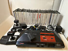 Sega Master System Console with 21 games, controllers, cables tested! L@@K!!