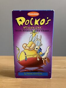 Rocko's Modern Life VHS With Friends Like These 1997 Nickelodeon Orange Video