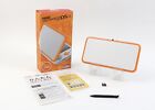 Nintendo new 2DS LL XL White/Orange console Box Set Japanese Ver. 