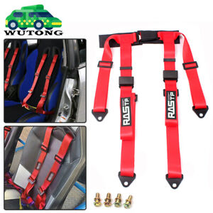 4 Point Racing Harness Buckle Seat Belt 2