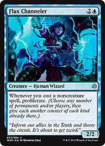 Flux Channeler War of the Spark NM Blue Uncommon MAGIC GATHERING CARD ABUGames