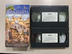 Dinotopia (VHS, 2002, 2 Tapes) Hallmark F.H.E.